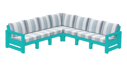 Modern Outdoor 7 Seater Sectional