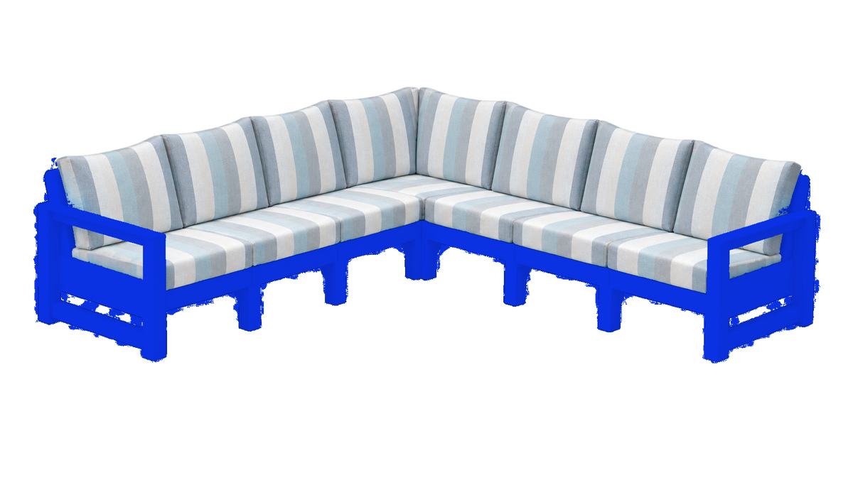 Modern Outdoor 7 Seater Sectional