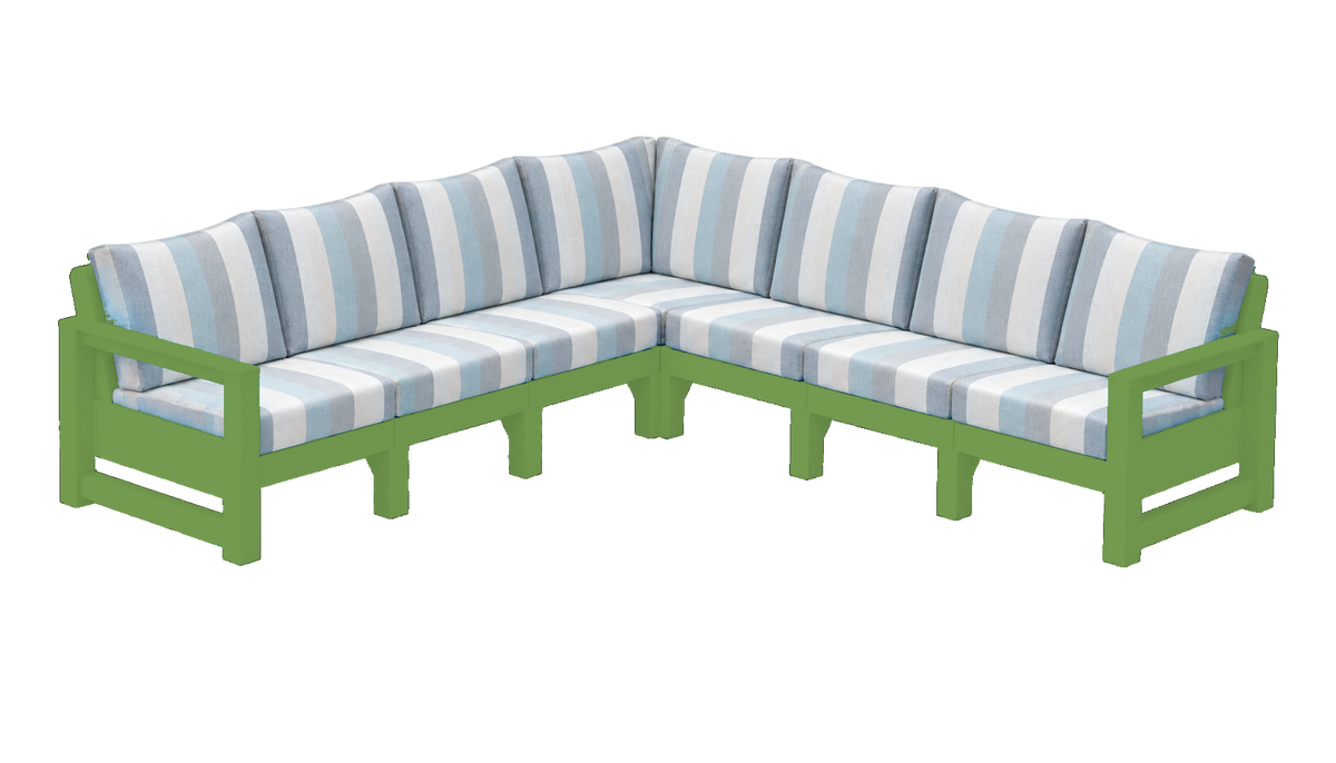 Modern Outdoor 7 Seater Sectional