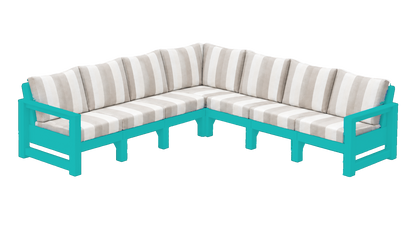 Modern Outdoor 7 Seater Sectional