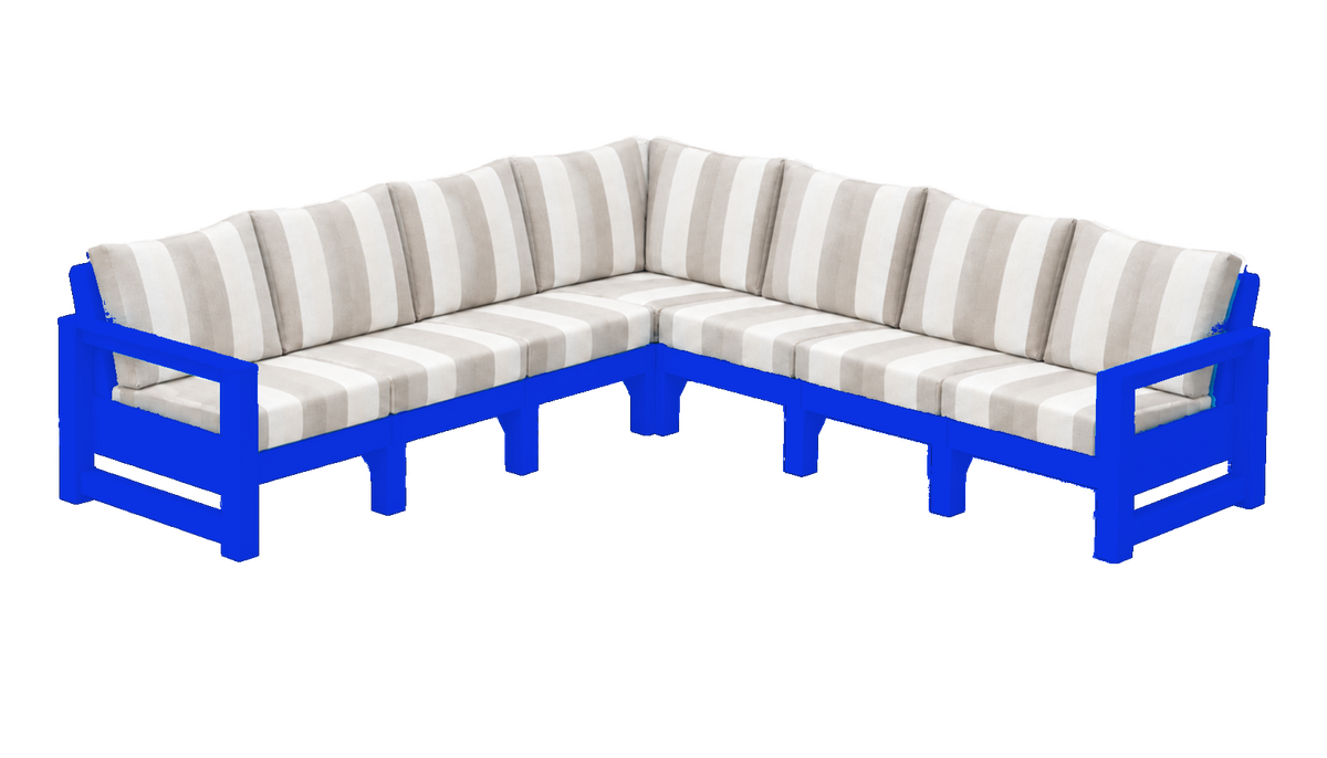 Modern Outdoor 7 Seater Sectional