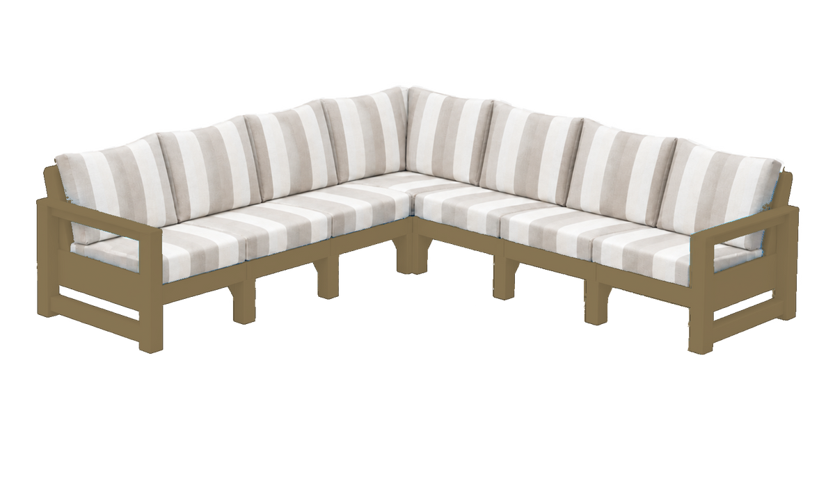 Modern Outdoor 7 Seater Sectional