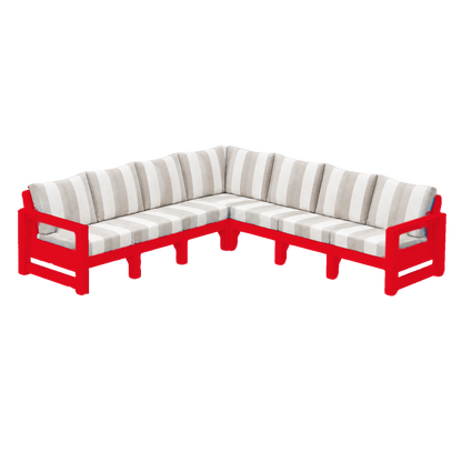 Modern Outdoor 7 Seater Sectional