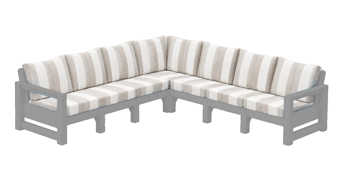 Modern Outdoor 7 Seater Sectional