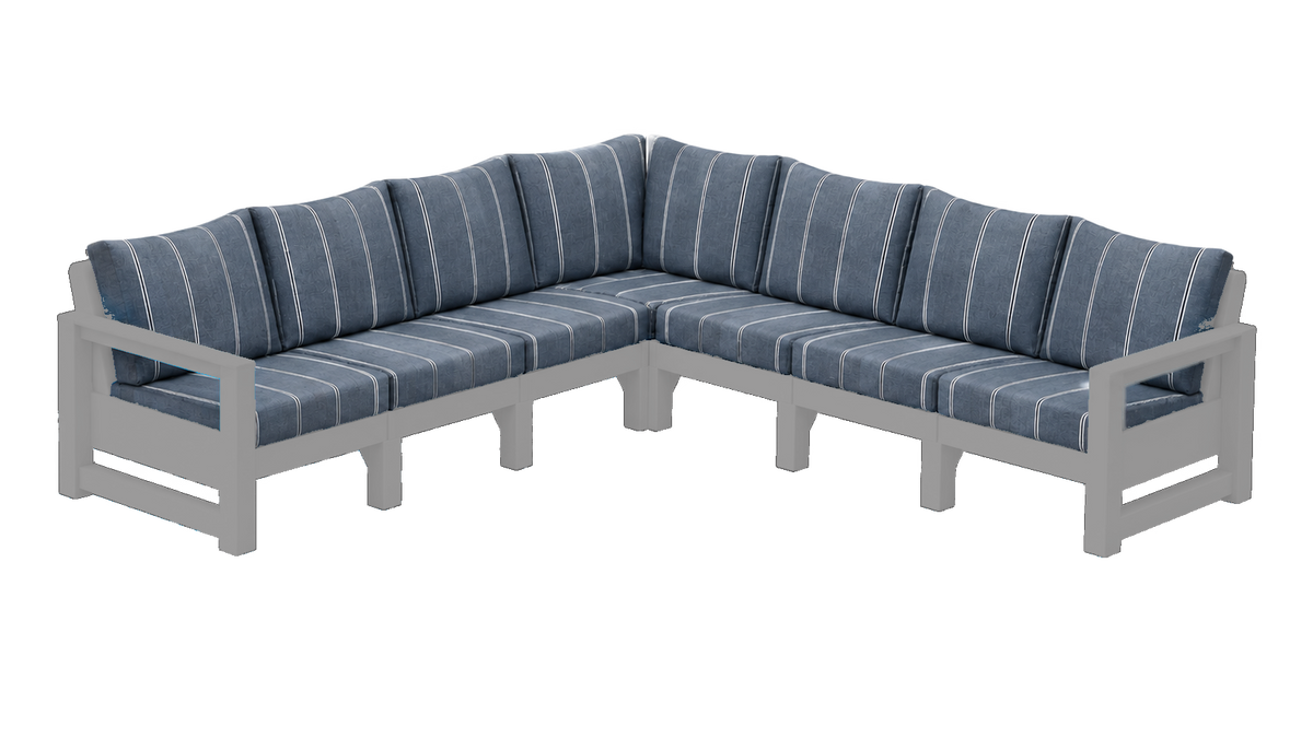 Modern Outdoor 7 Seater Sectional