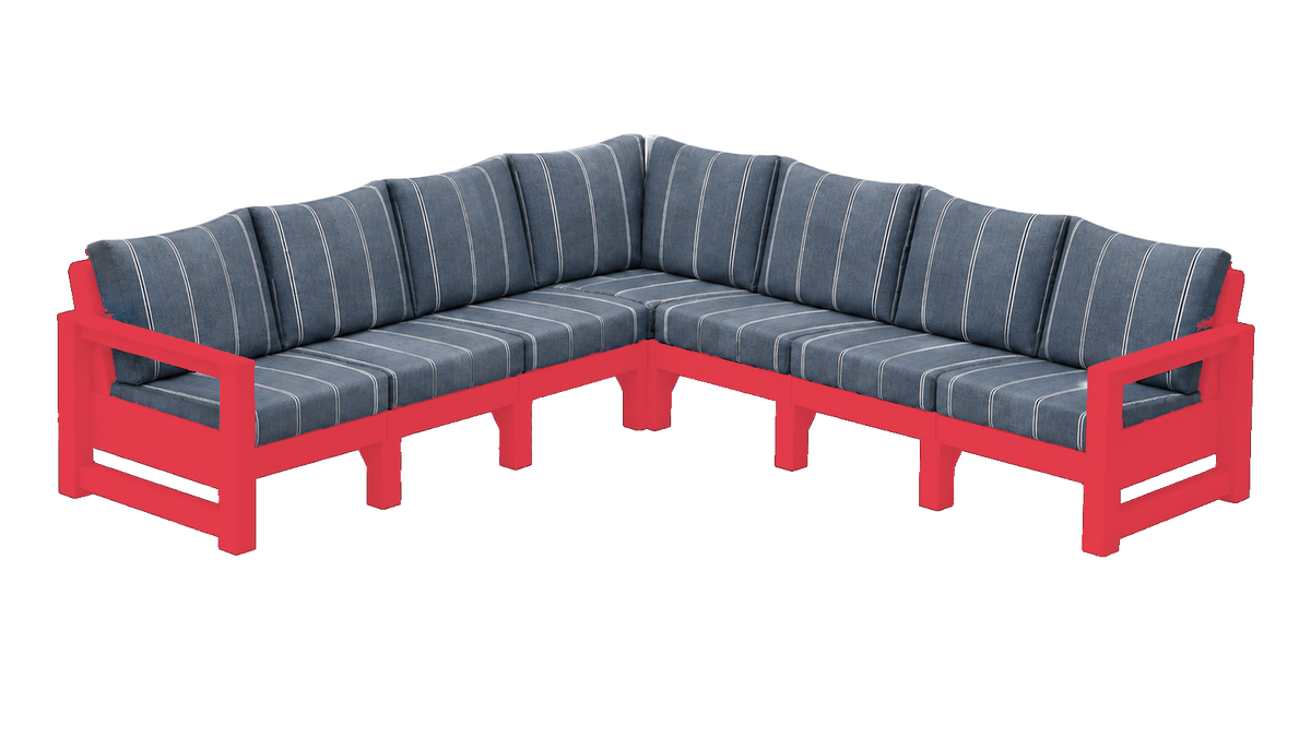 Modern Outdoor 7 Seater Sectional
