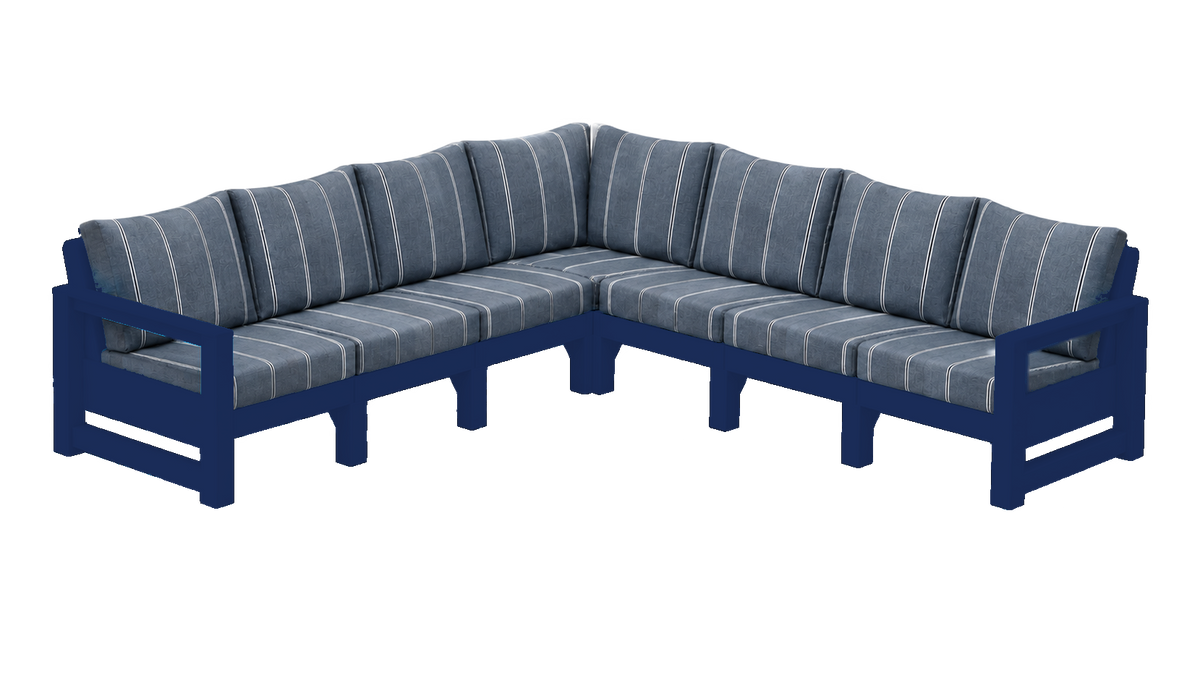 Modern Outdoor 7 Seater Sectional