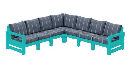 Modern Outdoor 7 Seater Sectional