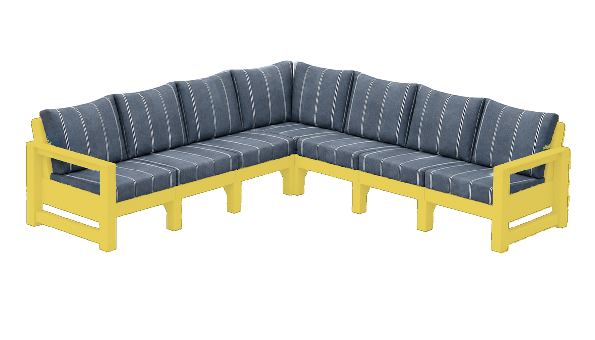 Modern Outdoor 7 Seater Sectional