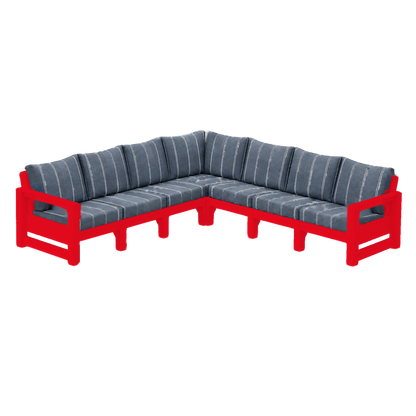 Modern Outdoor 7 Seater Sectional