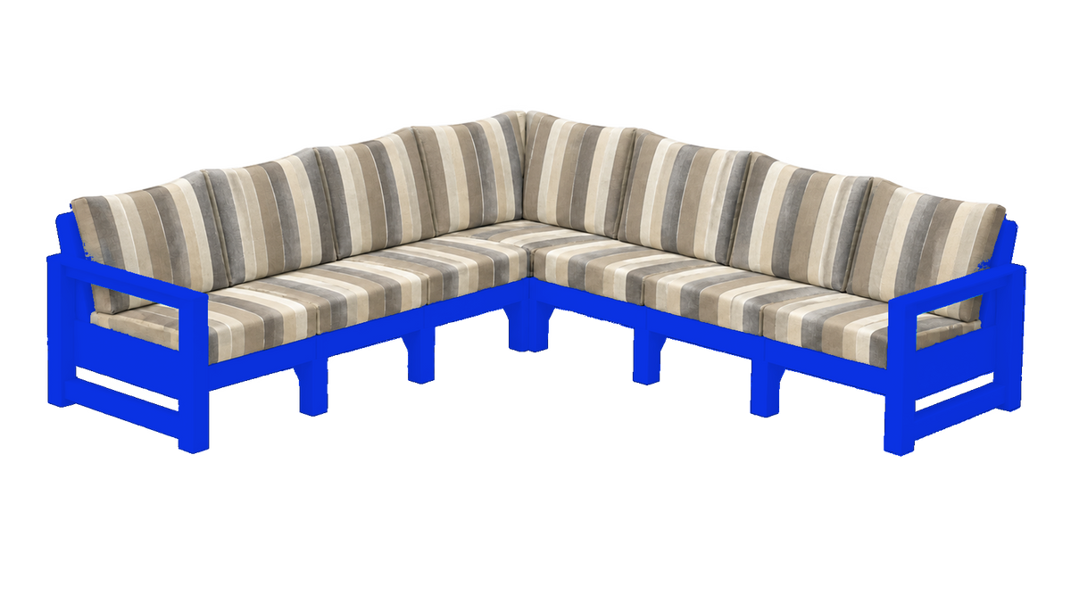 Modern Outdoor 7 Seater Sectional