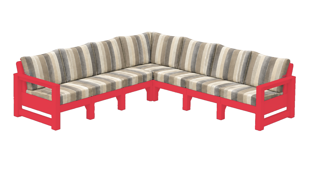 Modern Outdoor 7 Seater Sectional