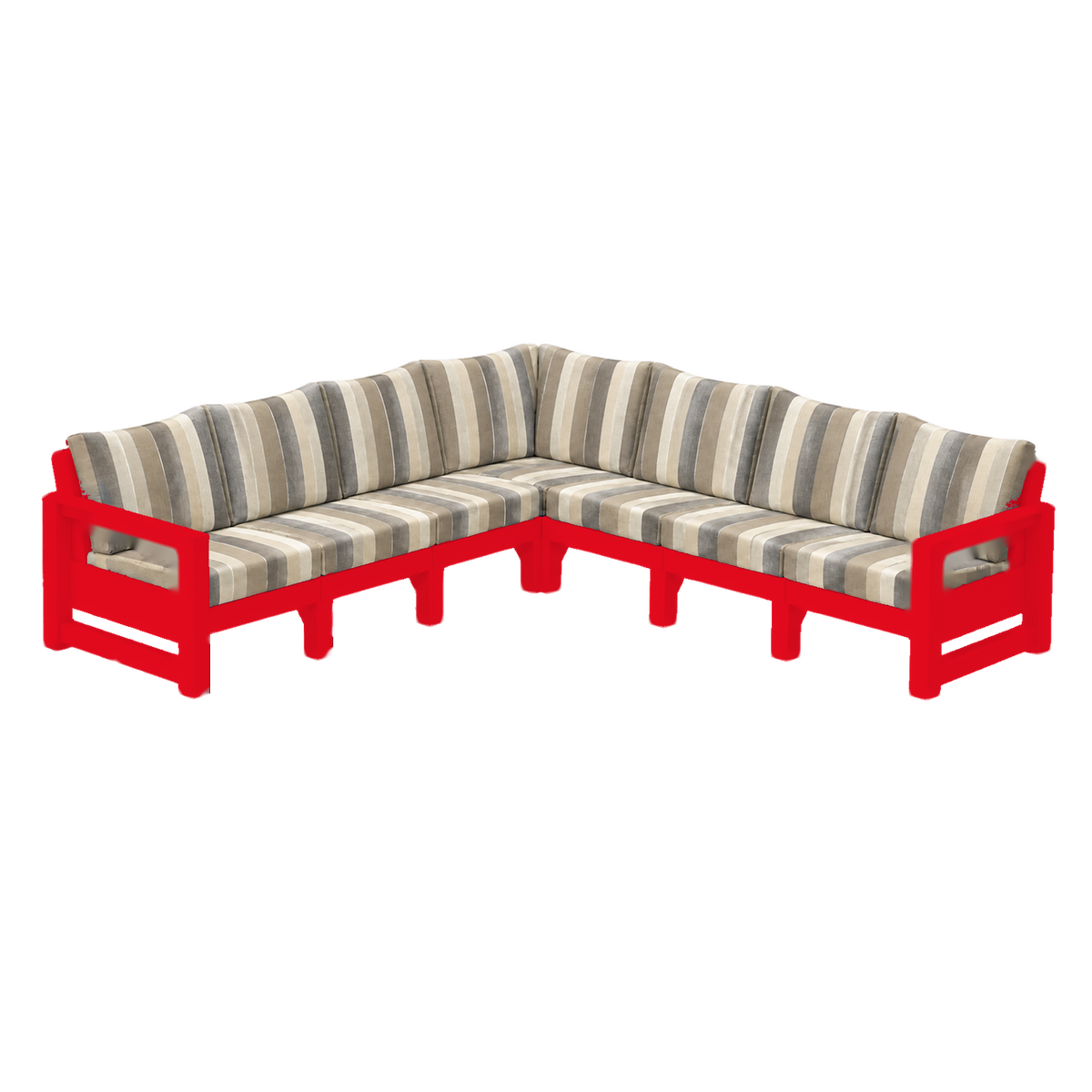 Modern Outdoor 7 Seater Sectional