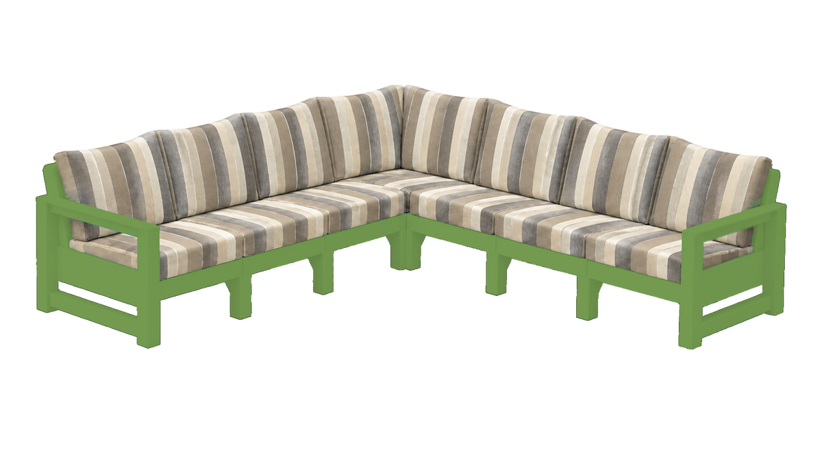 Modern Outdoor 7 Seater Sectional