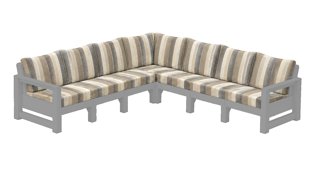 Modern Outdoor 7 Seater Sectional