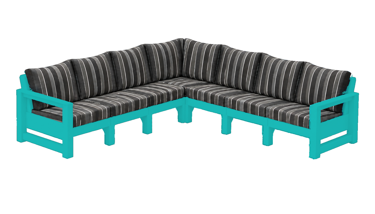 Modern Outdoor 7 Seater Sectional