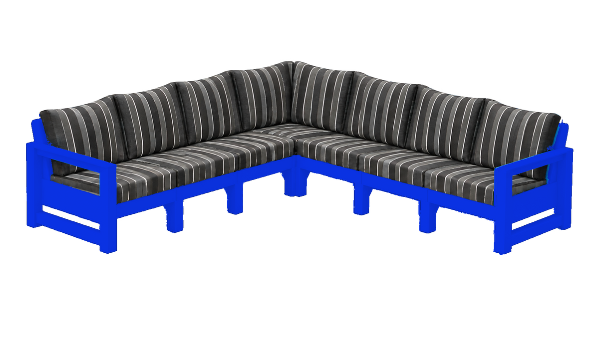 Modern Outdoor 7 Seater Sectional