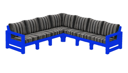 Modern Outdoor 7 Seater Sectional
