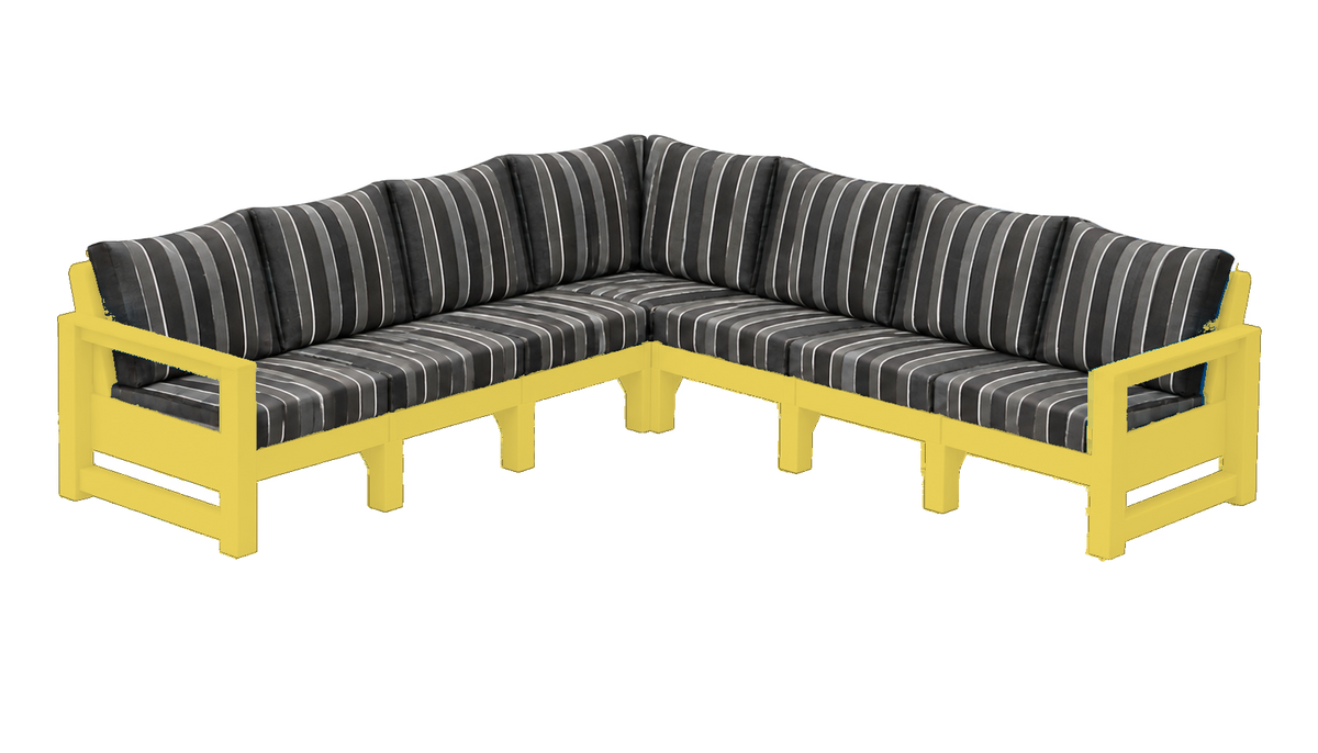Modern Outdoor 7 Seater Sectional