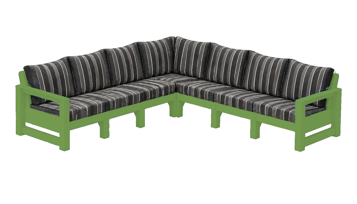 Modern Outdoor 7 Seater Sectional