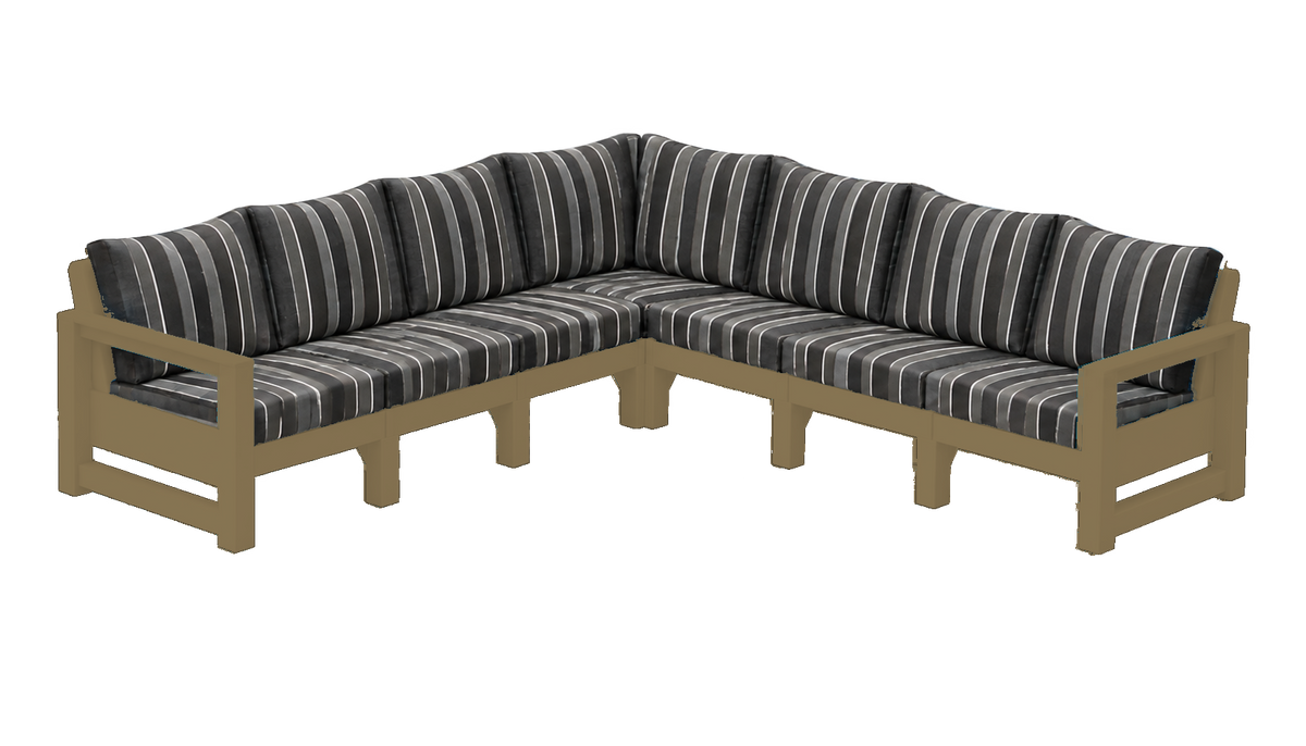 Modern Outdoor 7 Seater Sectional