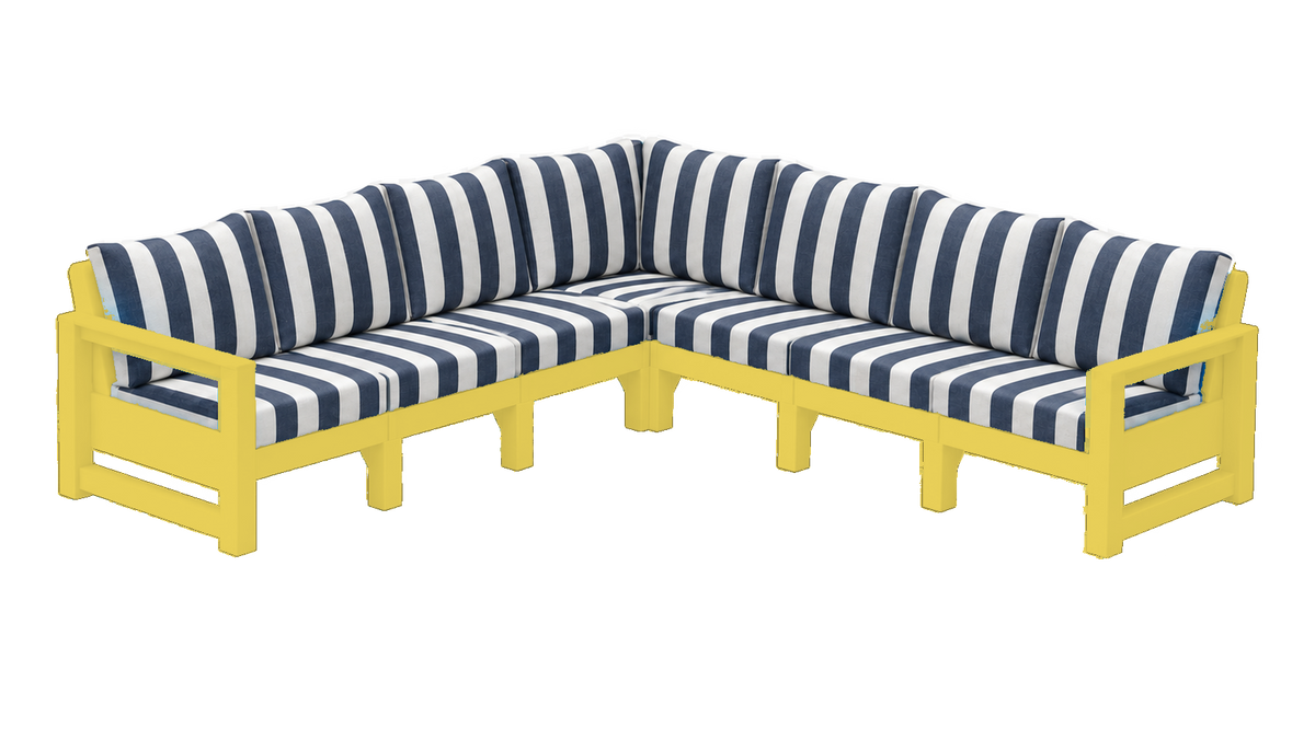 Modern Outdoor 7 Seater Sectional