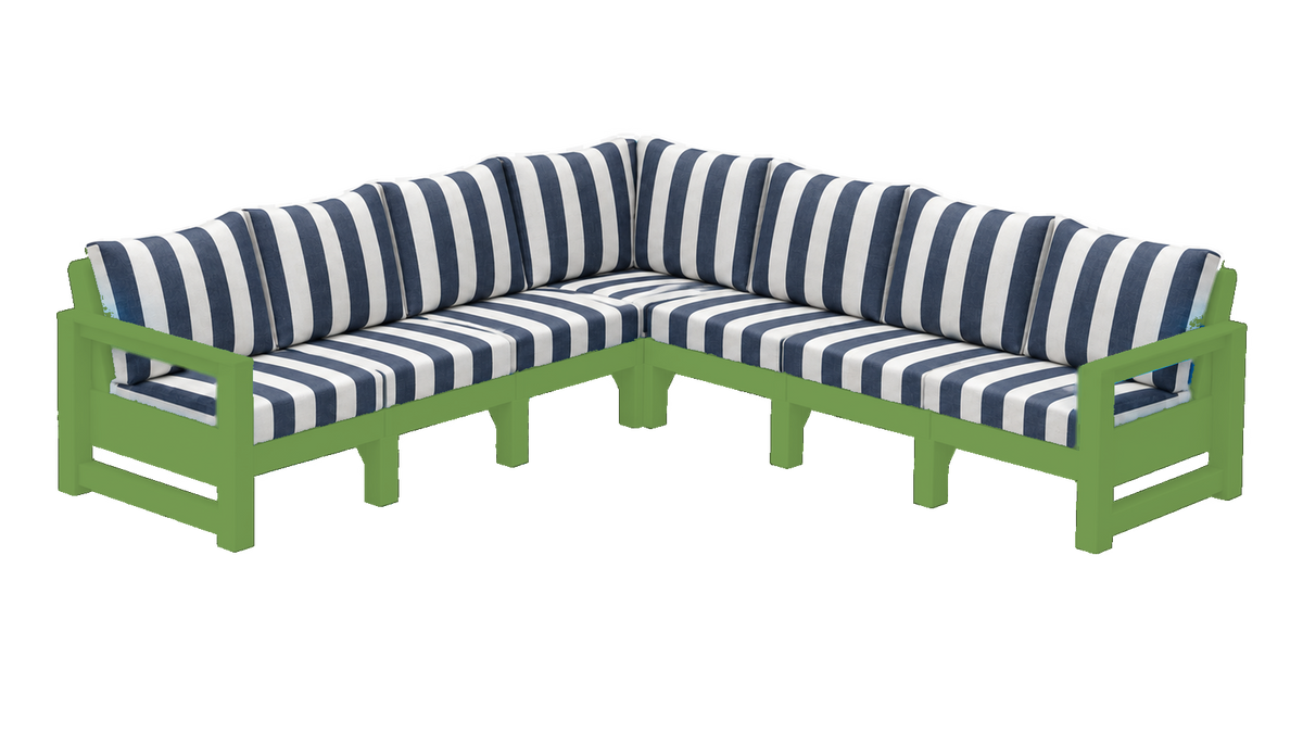 Modern Outdoor 7 Seater Sectional