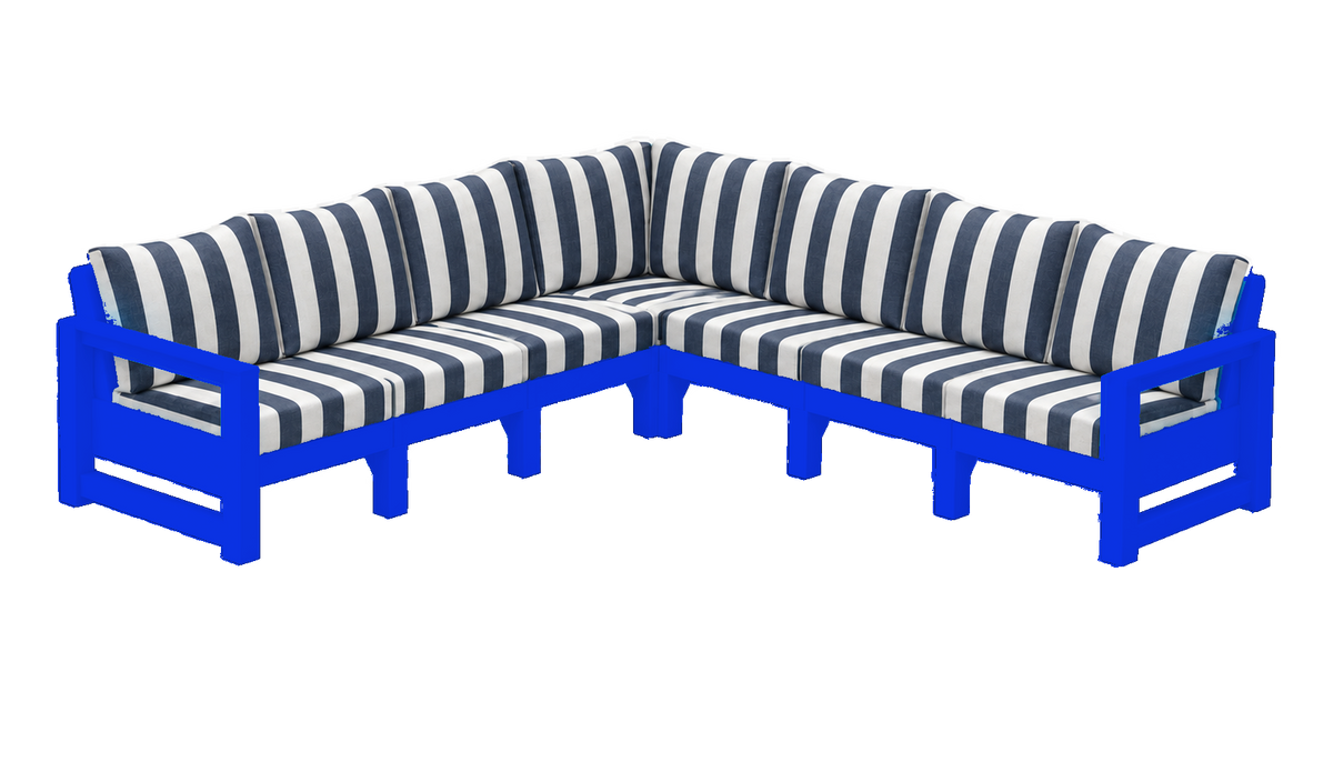 Modern Outdoor 7 Seater Sectional