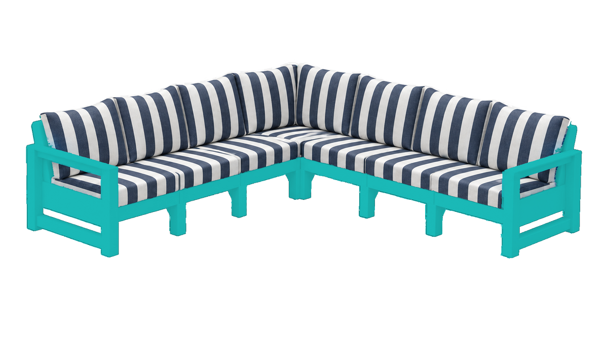 Modern Outdoor 7 Seater Sectional