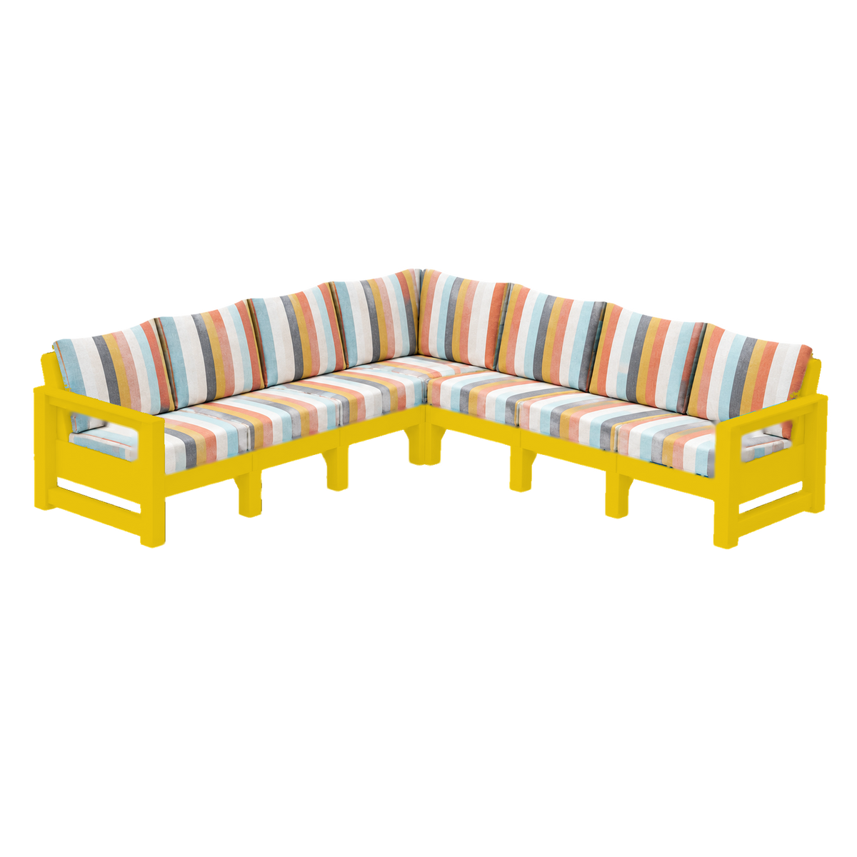 Modern Outdoor 7 Seater Sectional