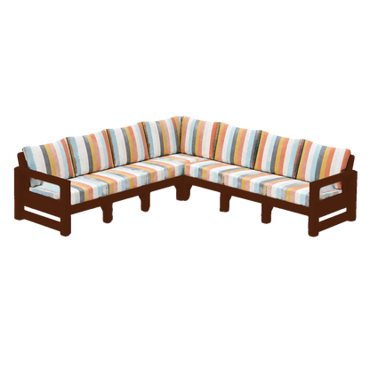 Modern Outdoor 7 Seater Sectional