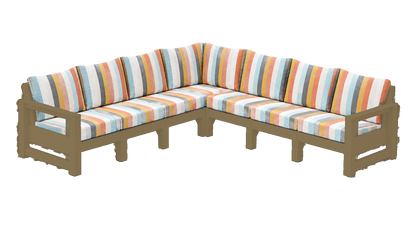 Modern Outdoor 7 Seater Sectional
