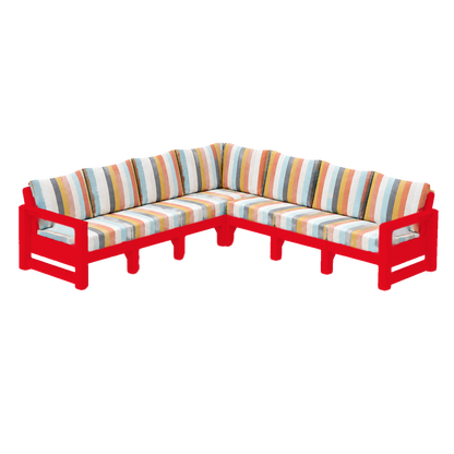 Modern Outdoor 7 Seater Sectional