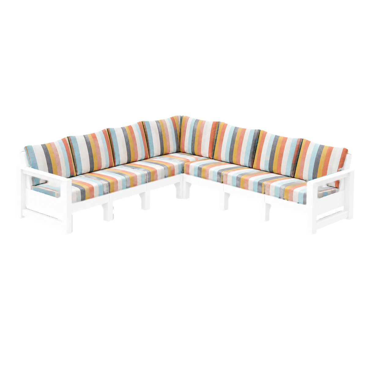 Modern Outdoor 7 Seater Sectional