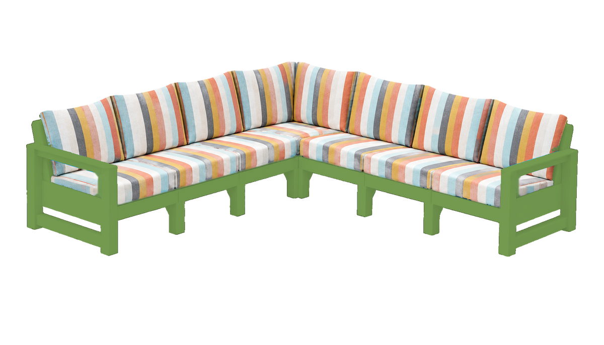 Modern Outdoor 7 Seater Sectional