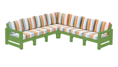Modern Outdoor 7 Seater Sectional