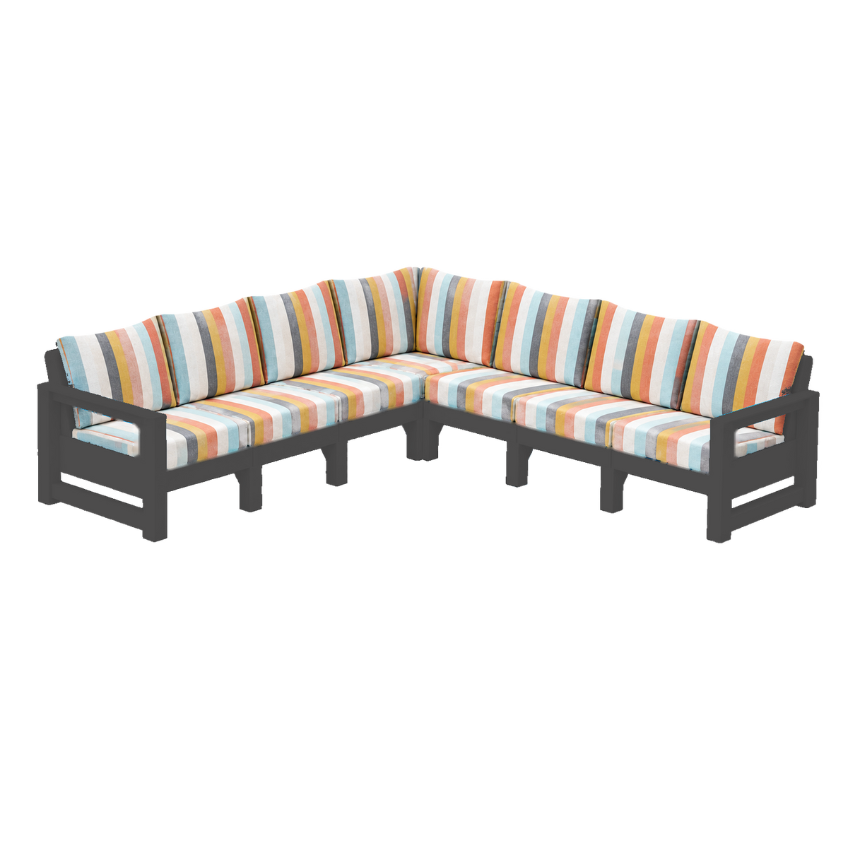 Modern Outdoor 7 Seater Sectional