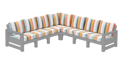 Modern Outdoor 7 Seater Sectional
