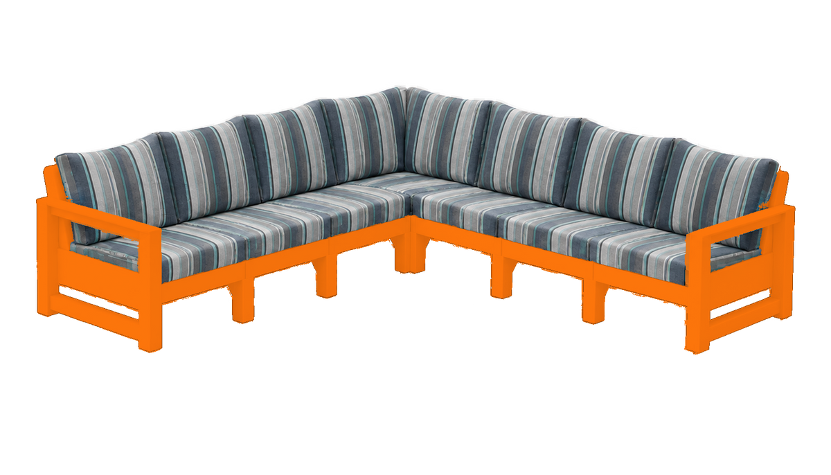 Modern Outdoor 7 Seater Sectional