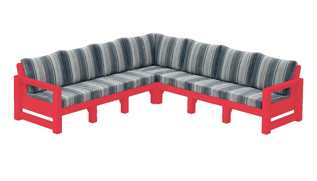 Modern Outdoor 7 Seater Sectional