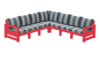 Modern Outdoor 7 Seater Sectional