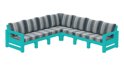 Modern Outdoor 7 Seater Sectional