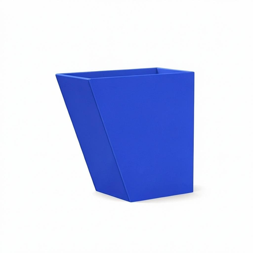 Modern Outdoor Jut Planter Box 24"H