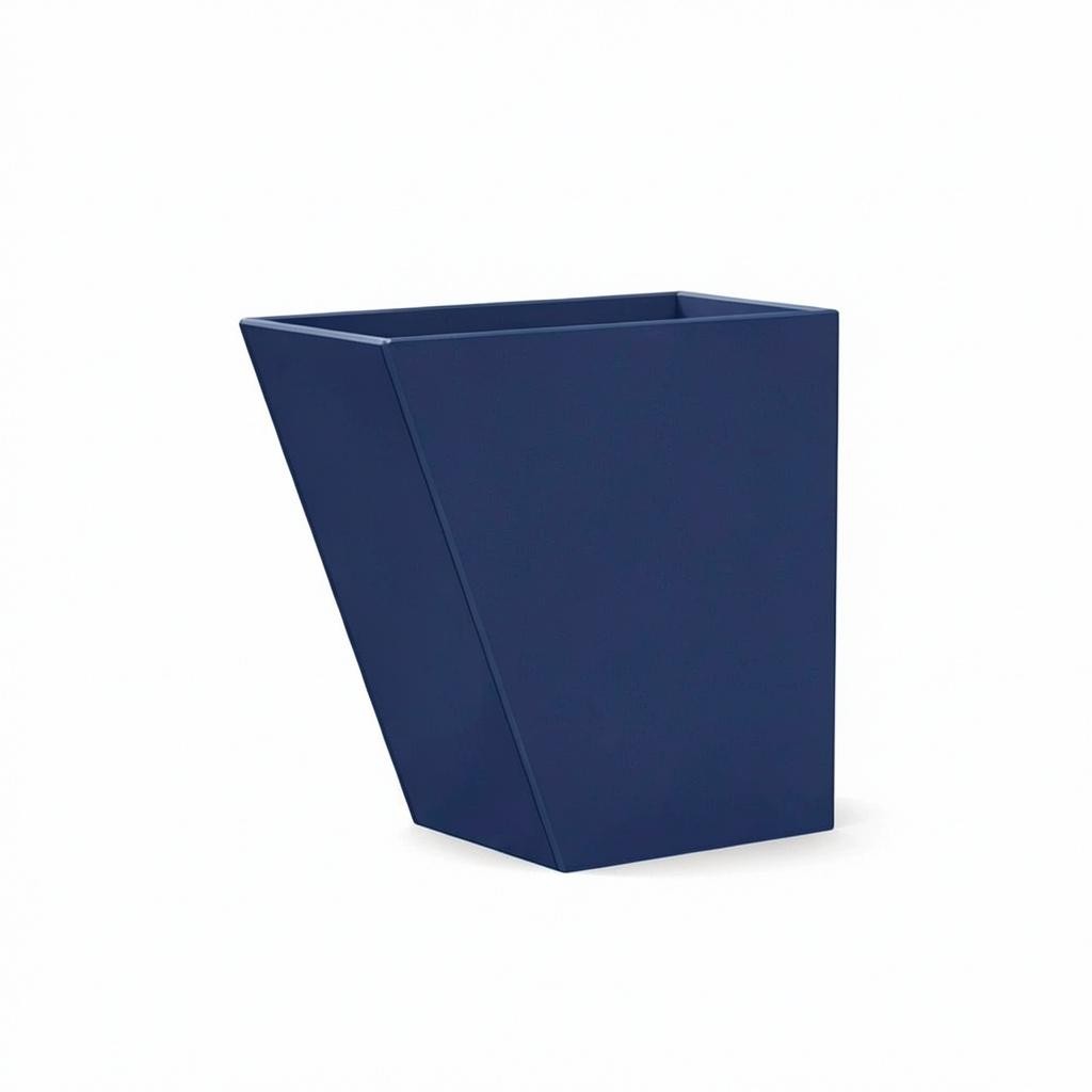 Modern Outdoor Jut Planter Box 24"H